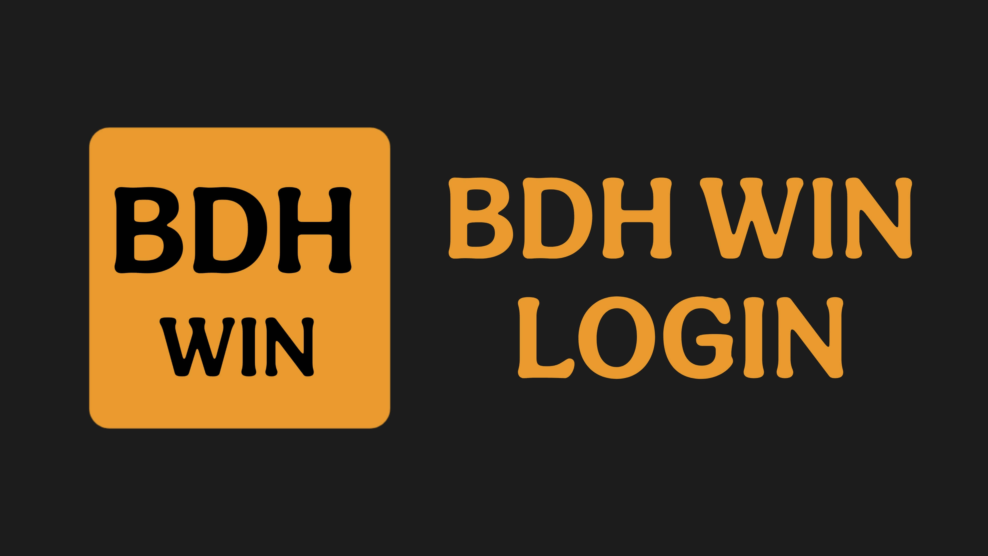 BDH Win Image